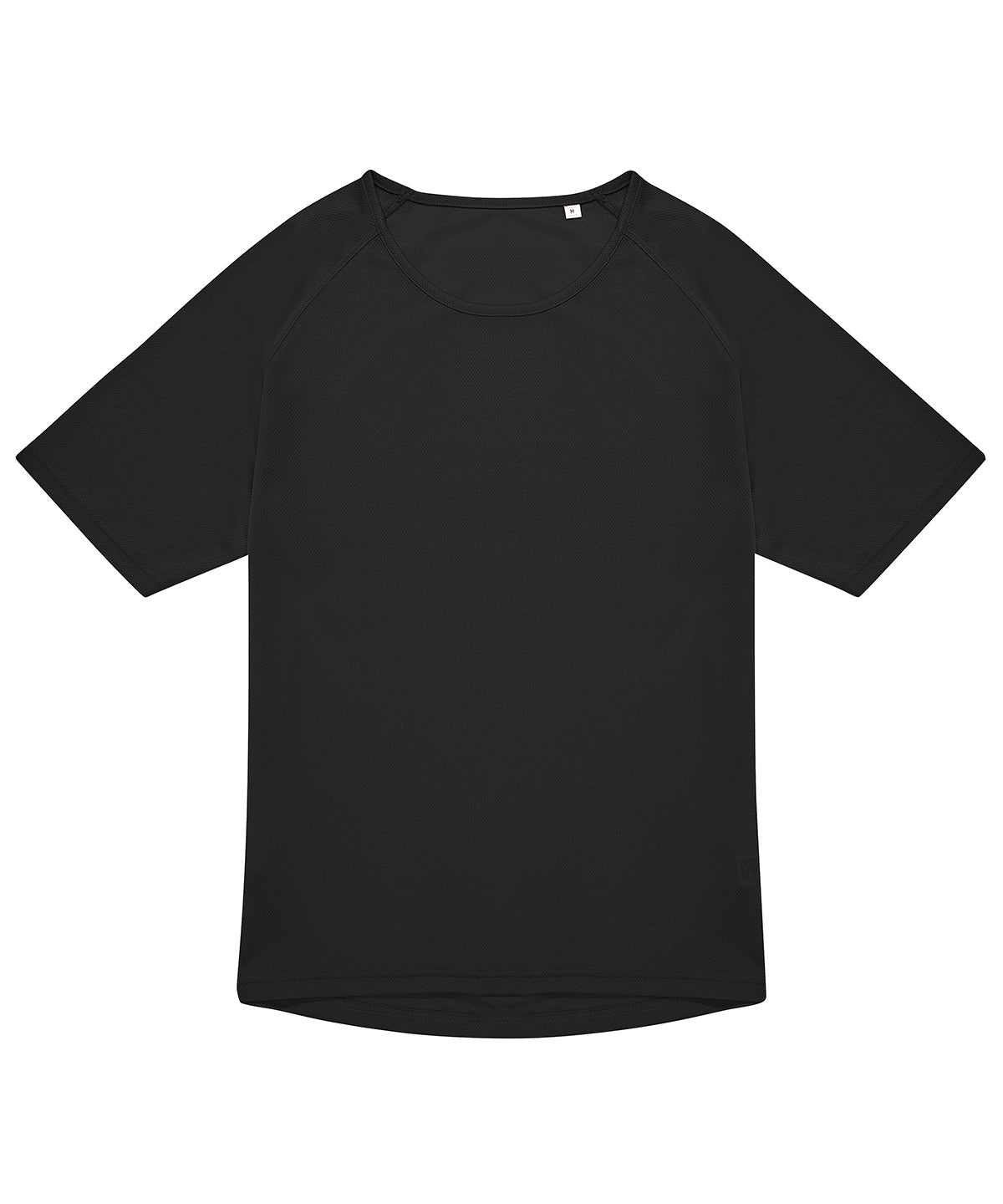B&C #Active T in Black, front view