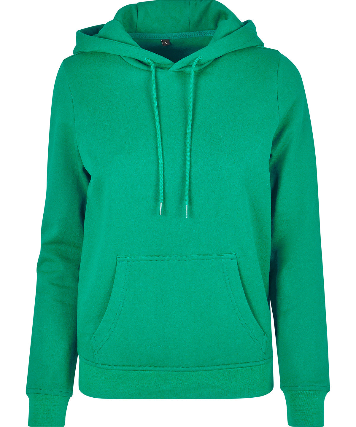 Basic Oversize Hoodie in Grass Green, front view