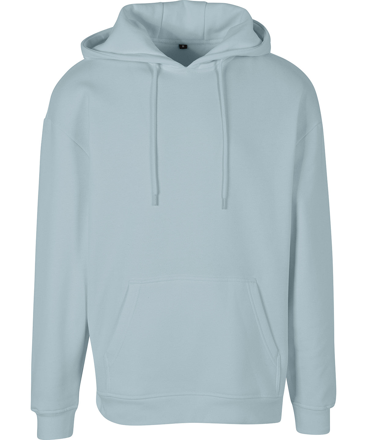 Basic Oversize Hoodie in Ocean Blue, front view