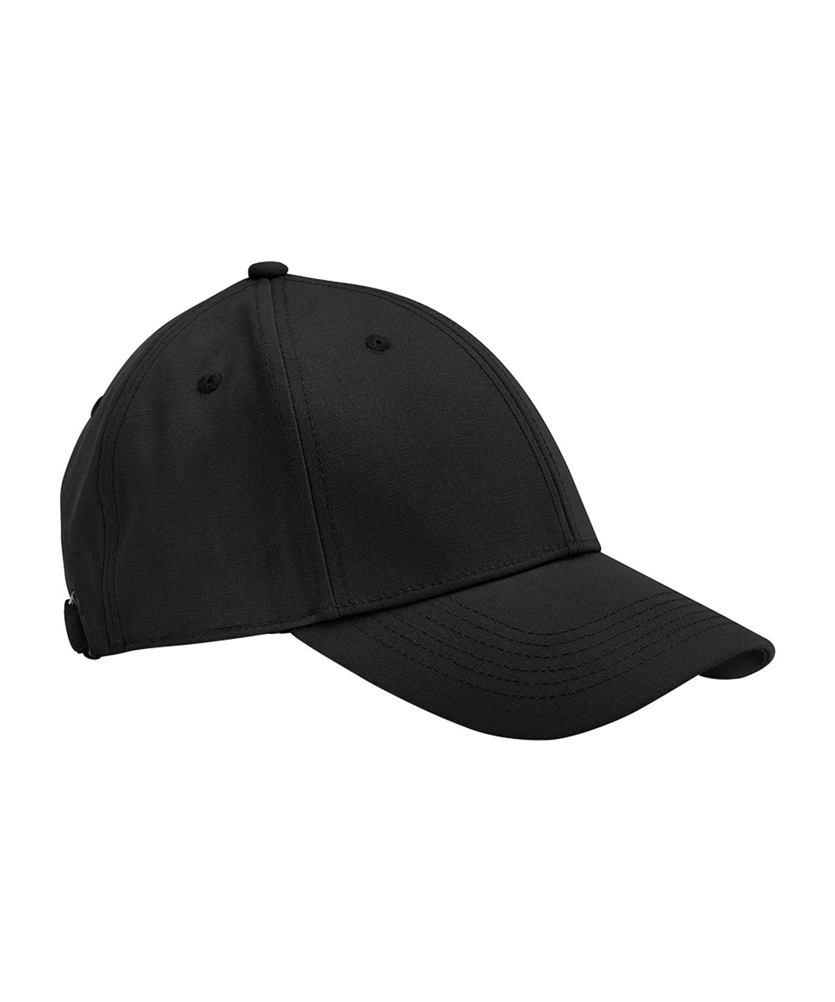 Earthaware® Organic Cotton Canvas 6-Panel Cap in Black, front view