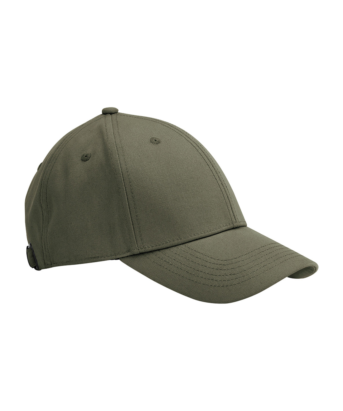 Earthaware® Organic Cotton Canvas 6-Panel Cap in Olive Green, front view