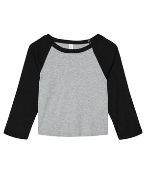 Women’s micro rib 3/4 raglan baby t-shirt
