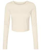 Women’s micro rib long sleeve baby t-shirt