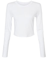 Women’s micro rib long sleeve baby t-shirt