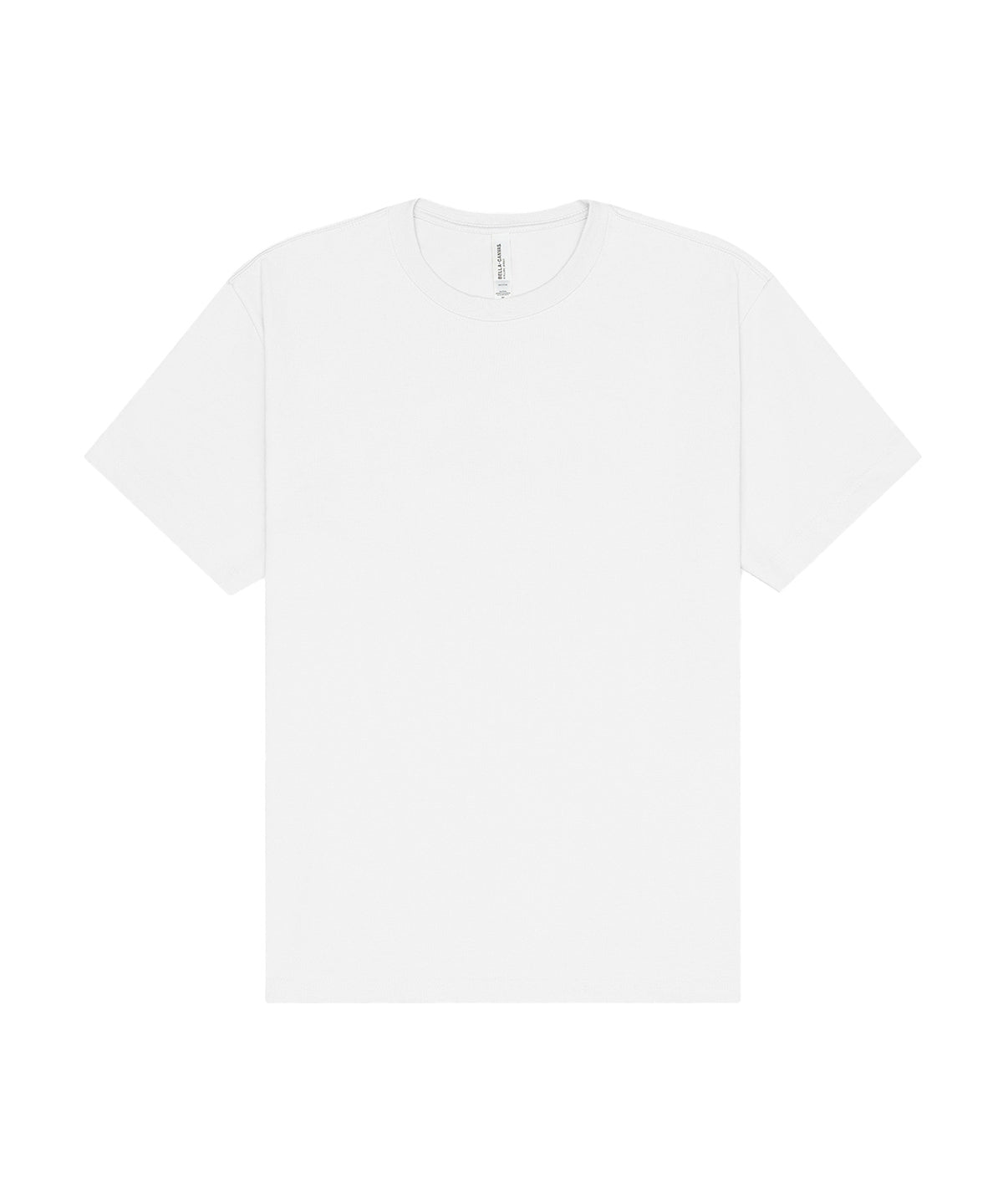 Unisex Short Sleeve Heavy Tee in White, front view