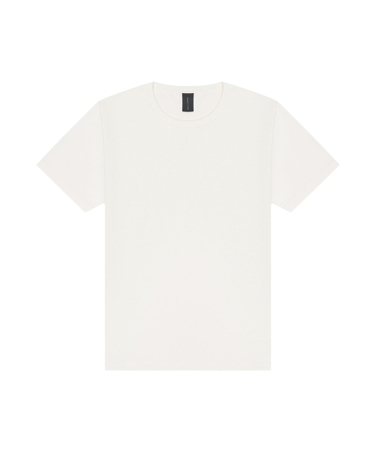 Unisex Heavyweight Washed Tee in Vintage White, front view