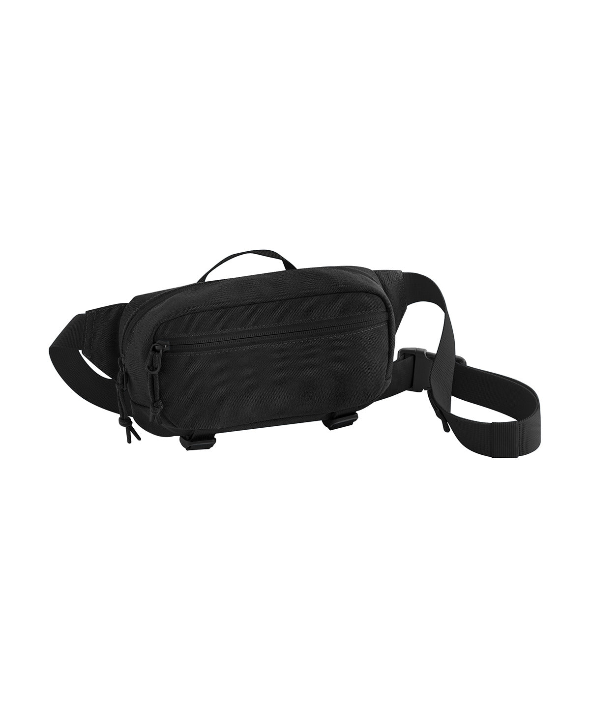 Ramble Belt Bag in Black, front view