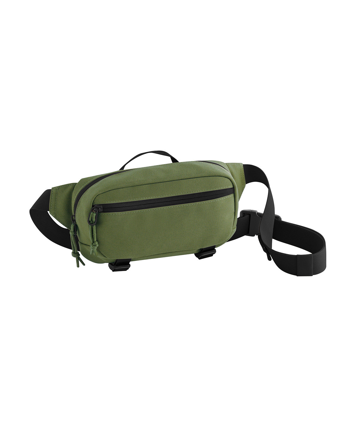 Ramble Belt Bag in Moss Green, front view