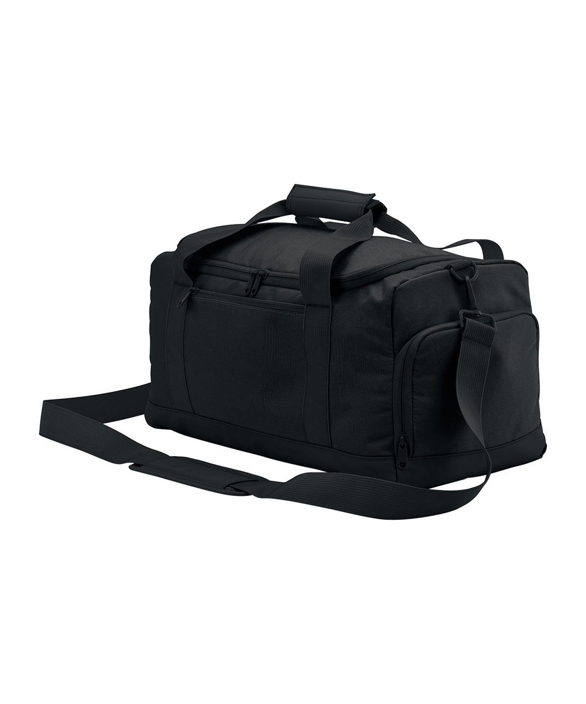 Small Training Holdall in Black, front view