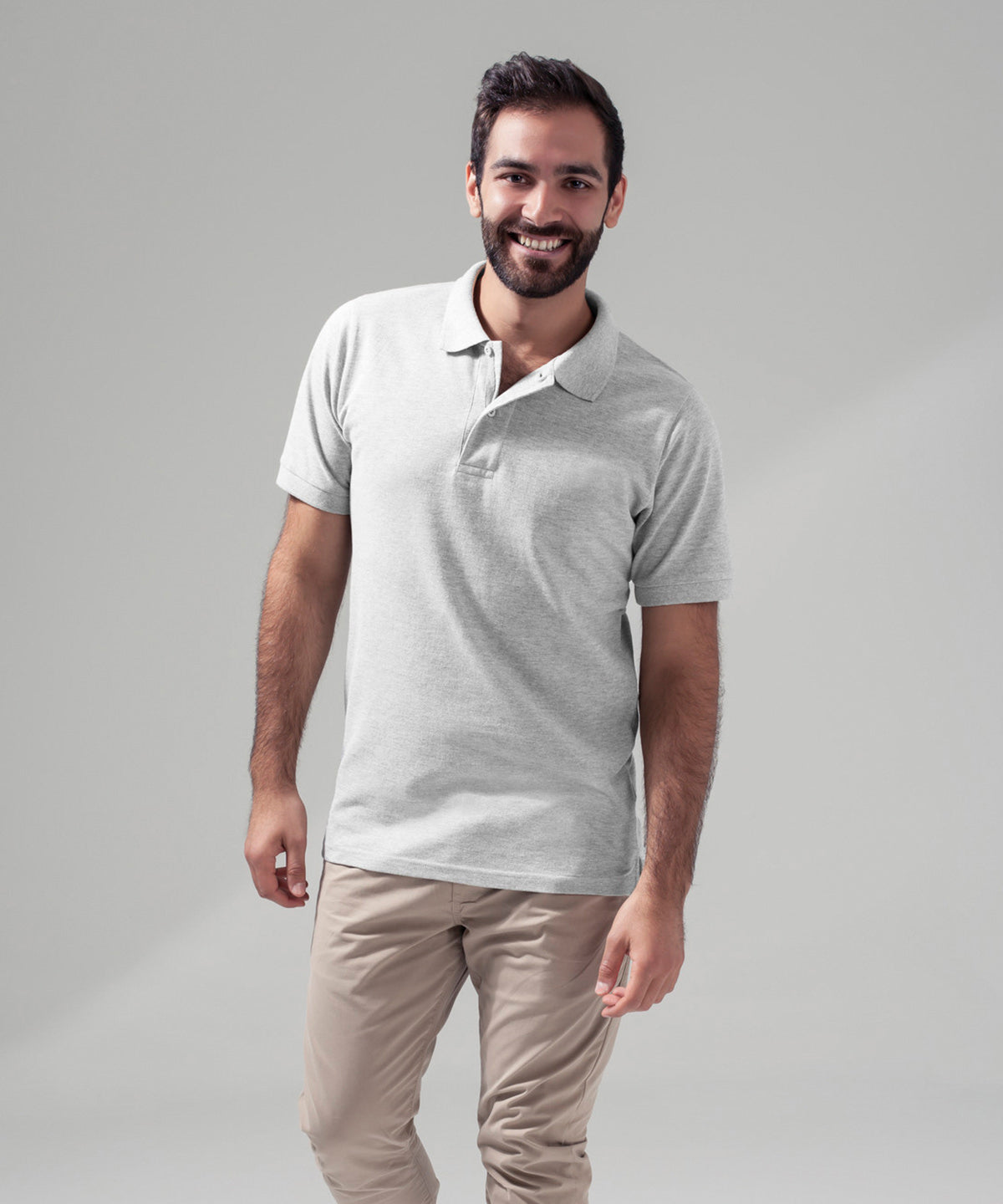 Lifestyle photo of the Piqué Polo Shirt
