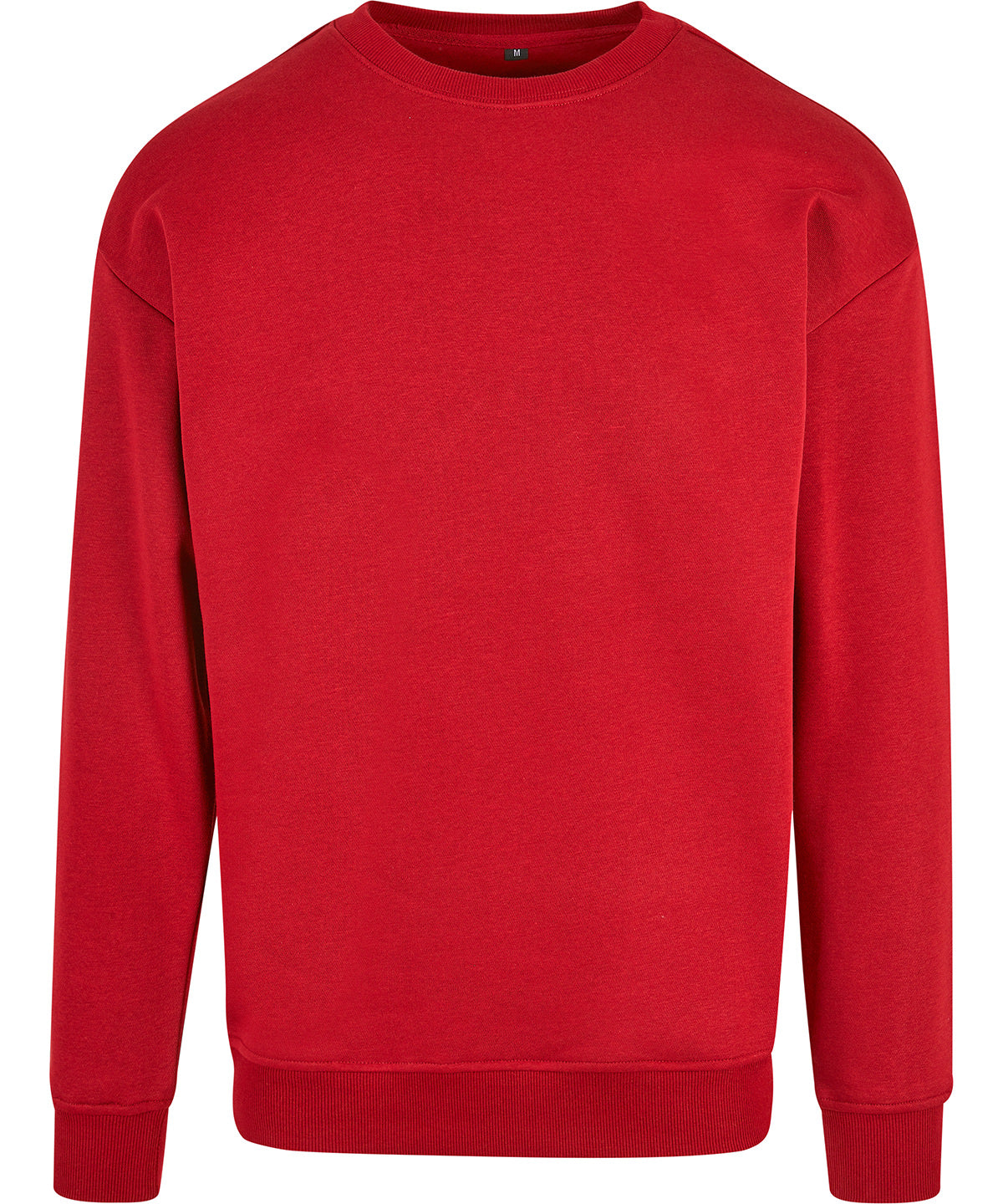 Sweat Crew Neck in City Red, front view