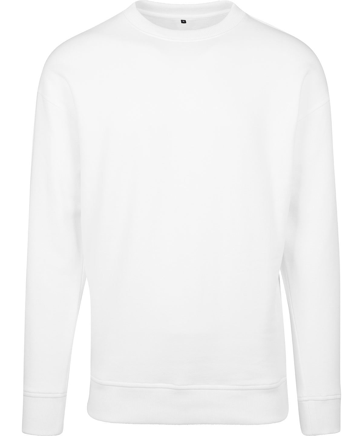 Sweat Crew Neck in White, front view