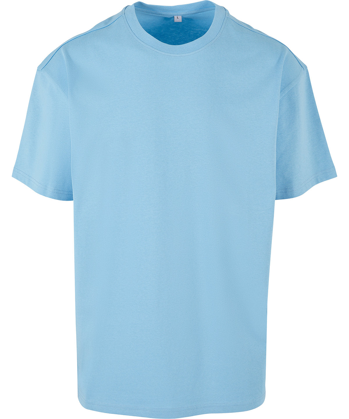 Heavy Oversized Tee in Baltic Blue, front view