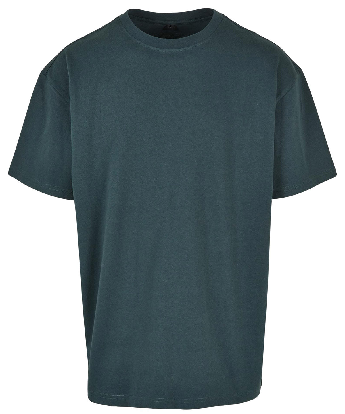 Heavy Oversized Tee in Bottle Green, front view