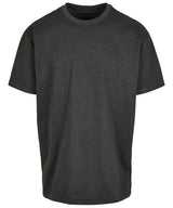 Heavy Oversized Tee in Charcoal, front view
