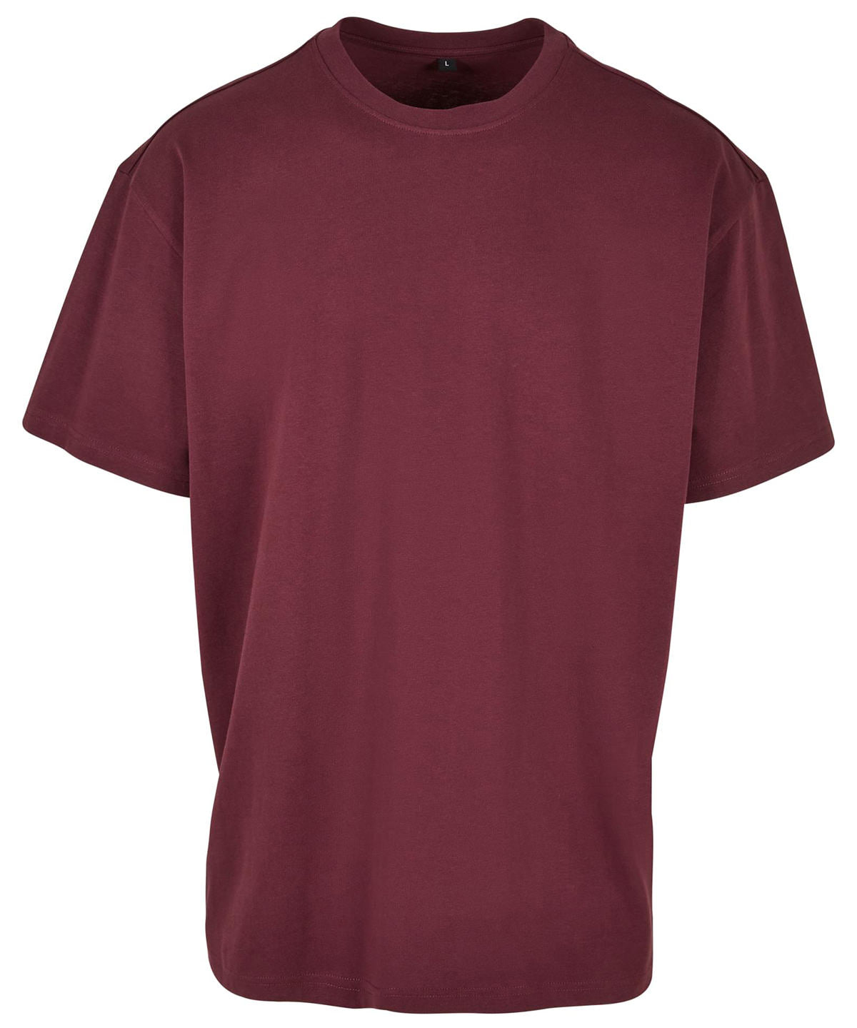 Heavy Oversized Tee in Cherry, front view