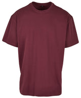 Heavy Oversized Tee in Cherry, front view