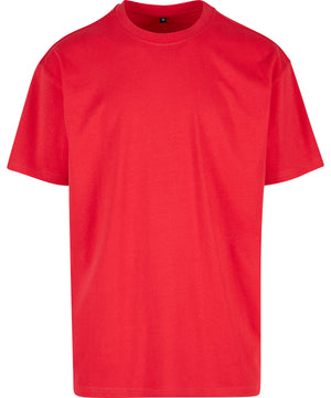 Heavy Oversized Tee in City Red, front view