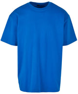 Heavy Oversized Tee in Cobalt Blue, front view