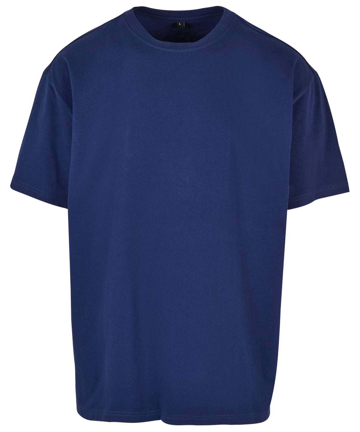Heavy Oversized Tee in Dark Blue, front view