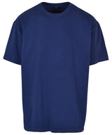 Heavy Oversized Tee in Dark Blue, front view