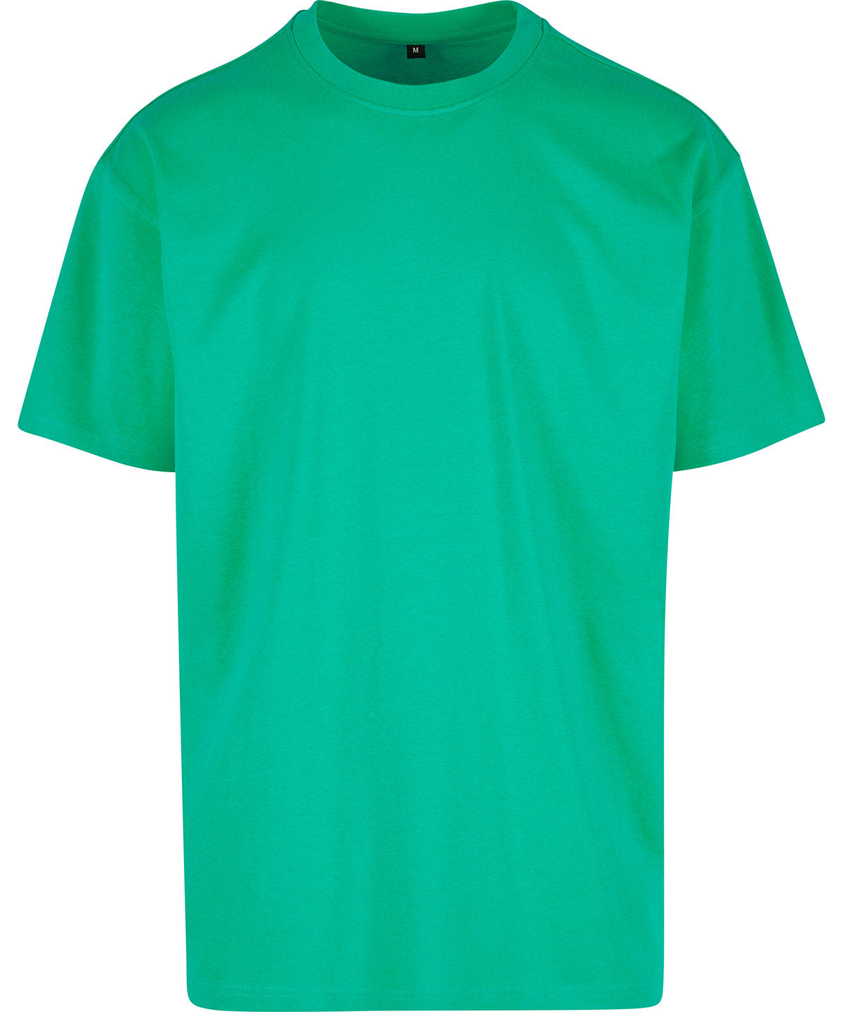 Heavy Oversized Tee in Grass Green, front view