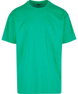 Heavy Oversized Tee in Grass Green, front view