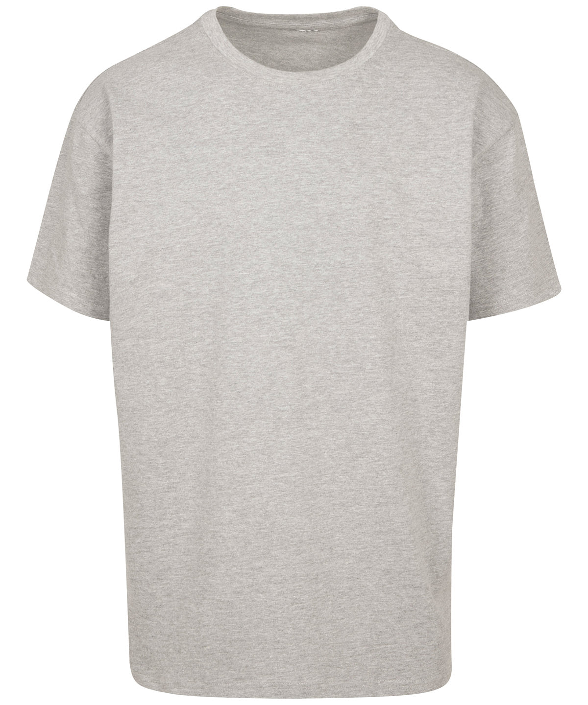 Heavy Oversized Tee in Grey, front view