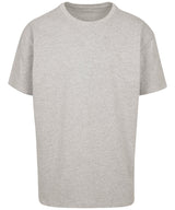Heavy Oversized Tee in Grey, front view