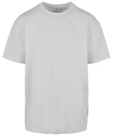 Heavy Oversized Tee in Light Asphalt, front view