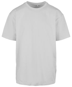 Heavy Oversized Tee in Light Asphalt, front view