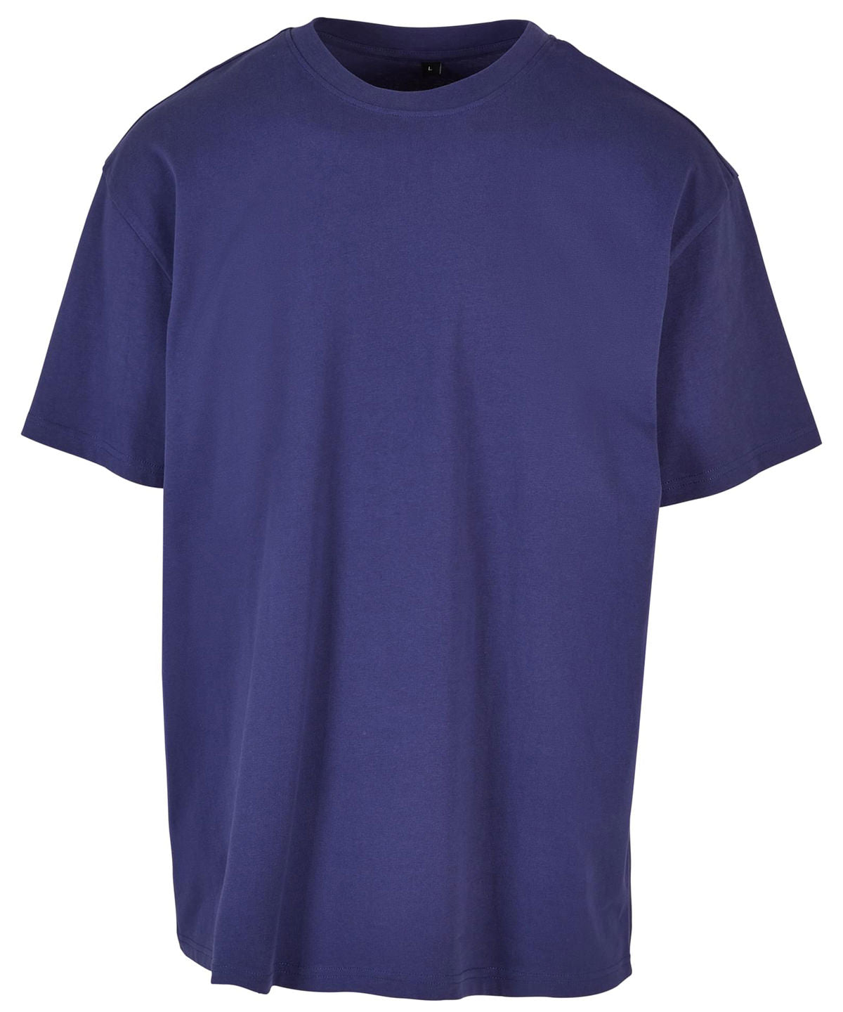 Heavy Oversized Tee in Light Navy, front view