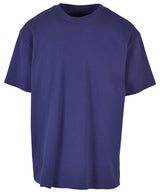 Heavy Oversized Tee in Light Navy, front view