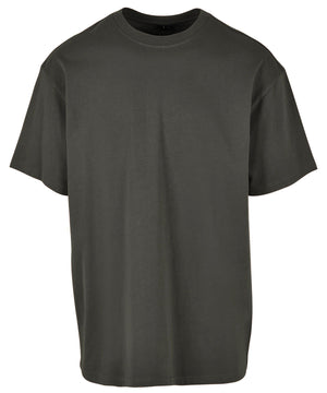 Heavy Oversized Tee in Magnet, front view