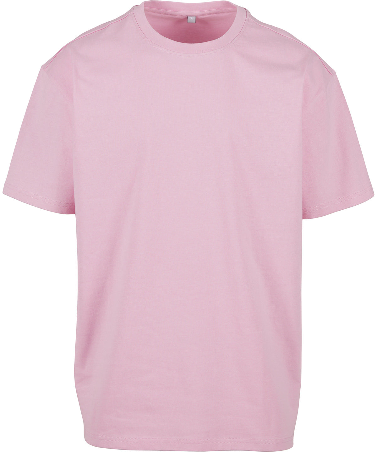 Heavy Oversized Tee in Soft Pink, front view