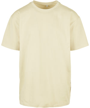 Heavy Oversized Tee in Soft Yellow, front view