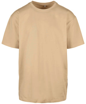 Heavy Oversized Tee in Union Beige, front view