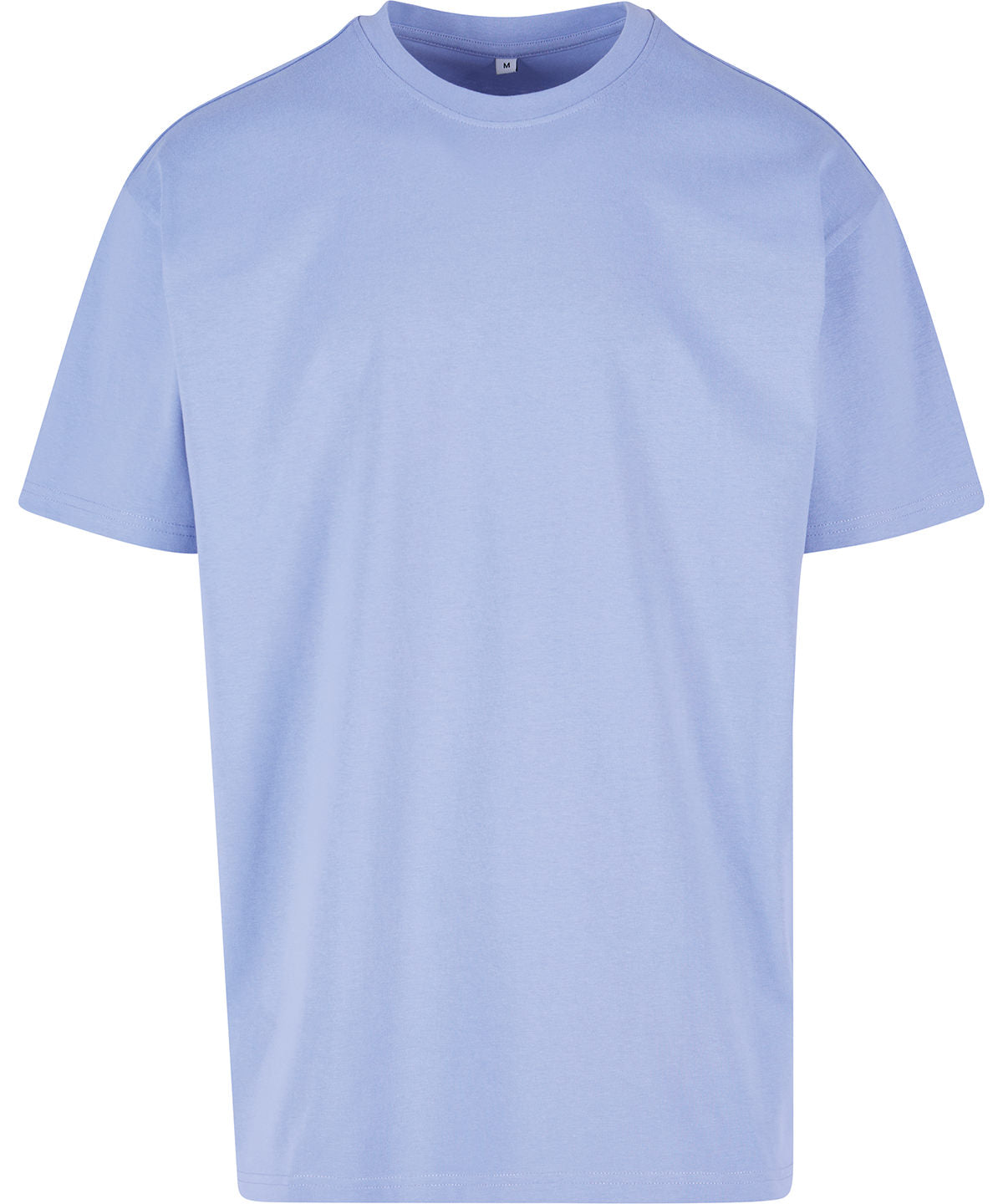 Heavy Oversized Tee in Viola Blue, front view