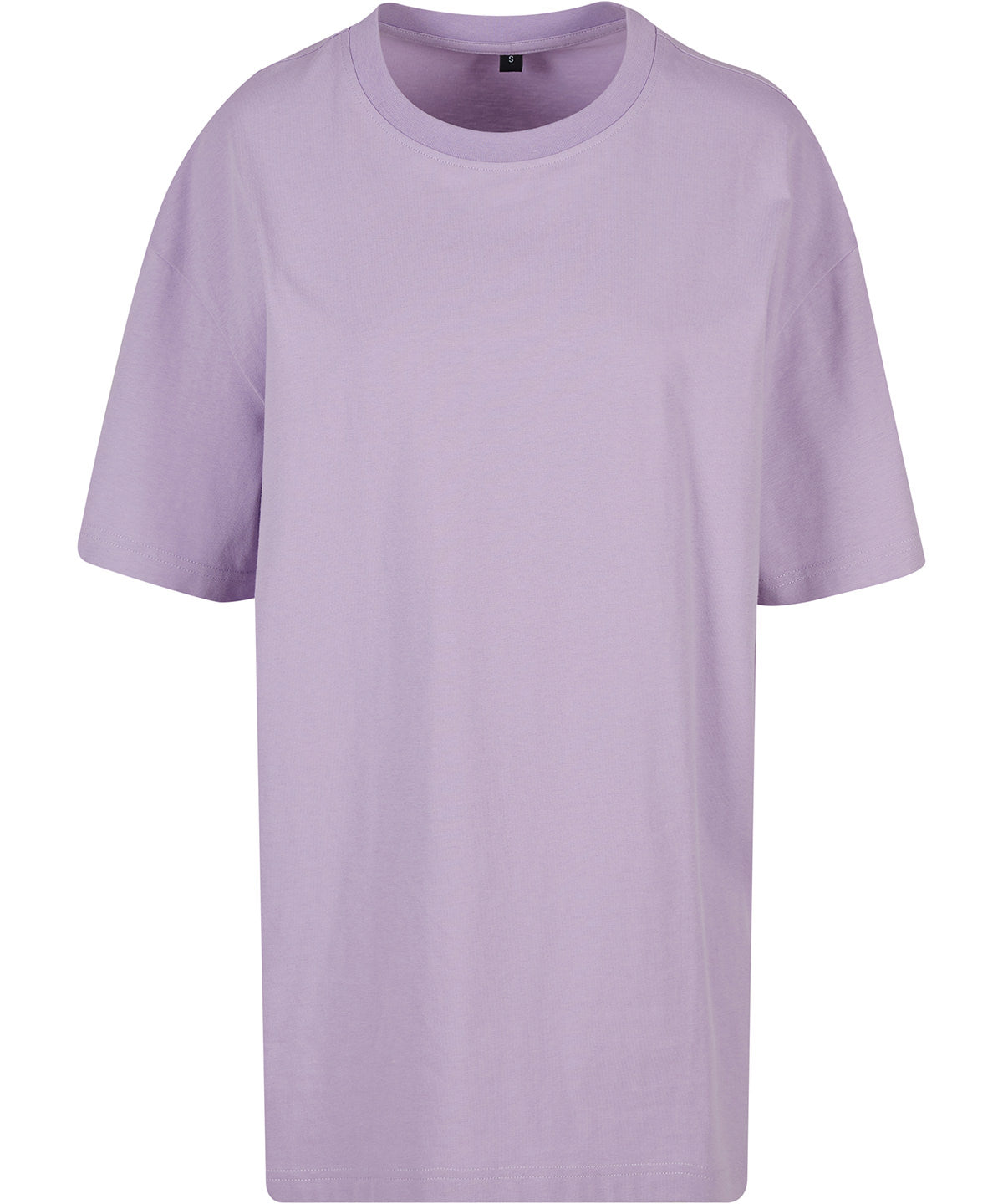 Women's Oversized Boyfriend Tee in Lilac, front view