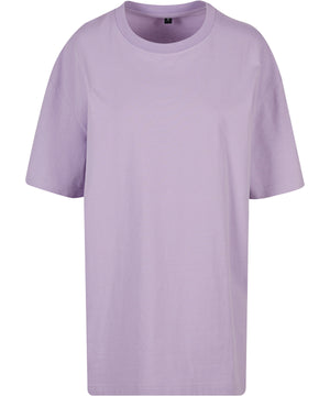 Women's Oversized Boyfriend Tee in Lilac, front view