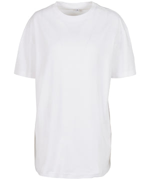Women's Oversized Boyfriend Tee in White, front view