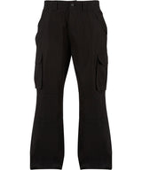Classic Cargo Pants in Black, front view