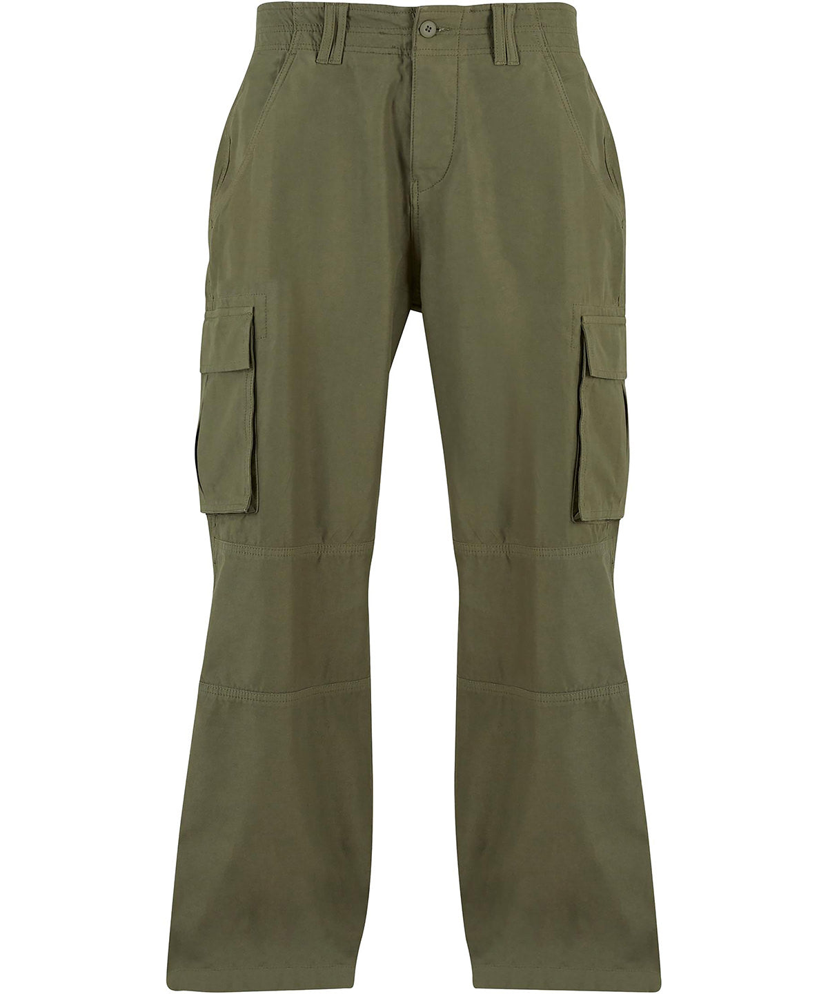 Classic Cargo Pants in Olive, front view
