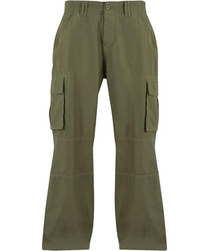 Classic Cargo Pants in Olive, front view