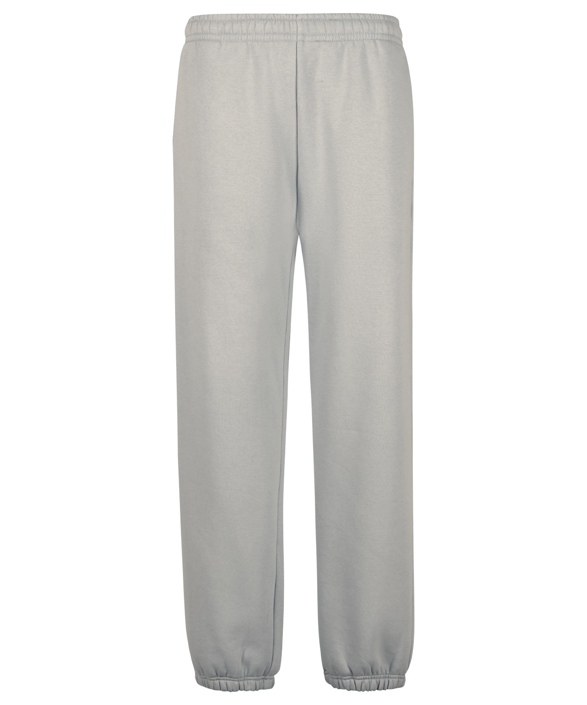 Fluffy Sweatpants in Light Asphalt, front view