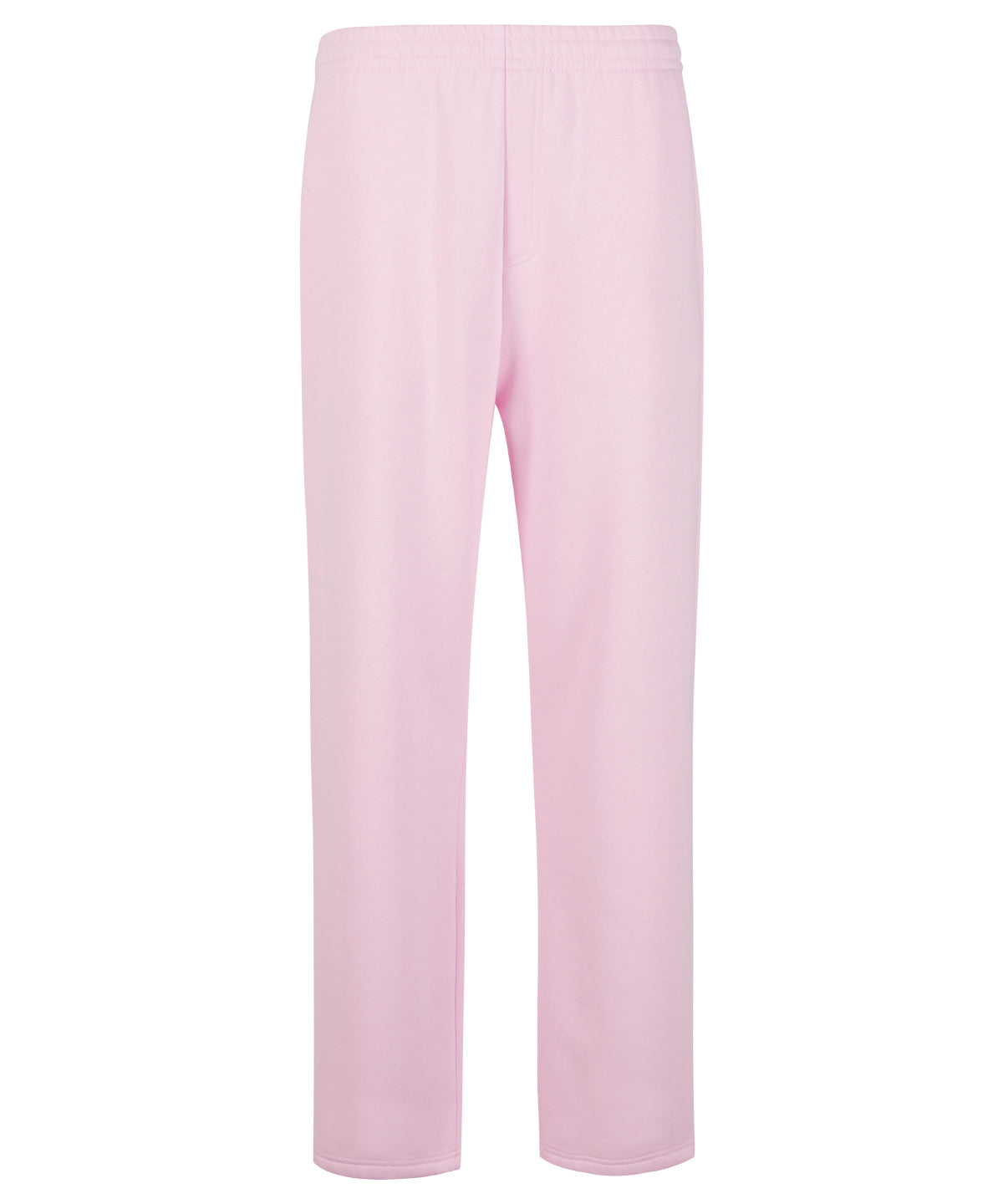 Fluffy Sweatpants in Soft Pink, front view