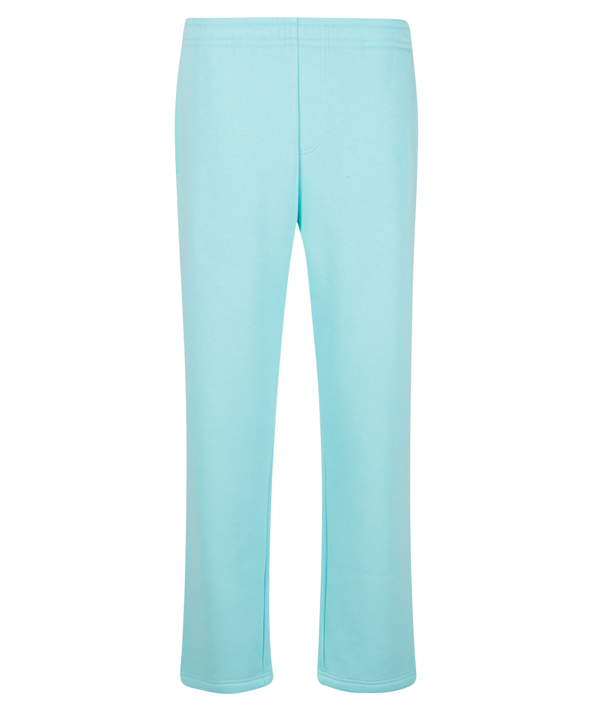 Fluffy Trackpants in Beryl Blue, front view
