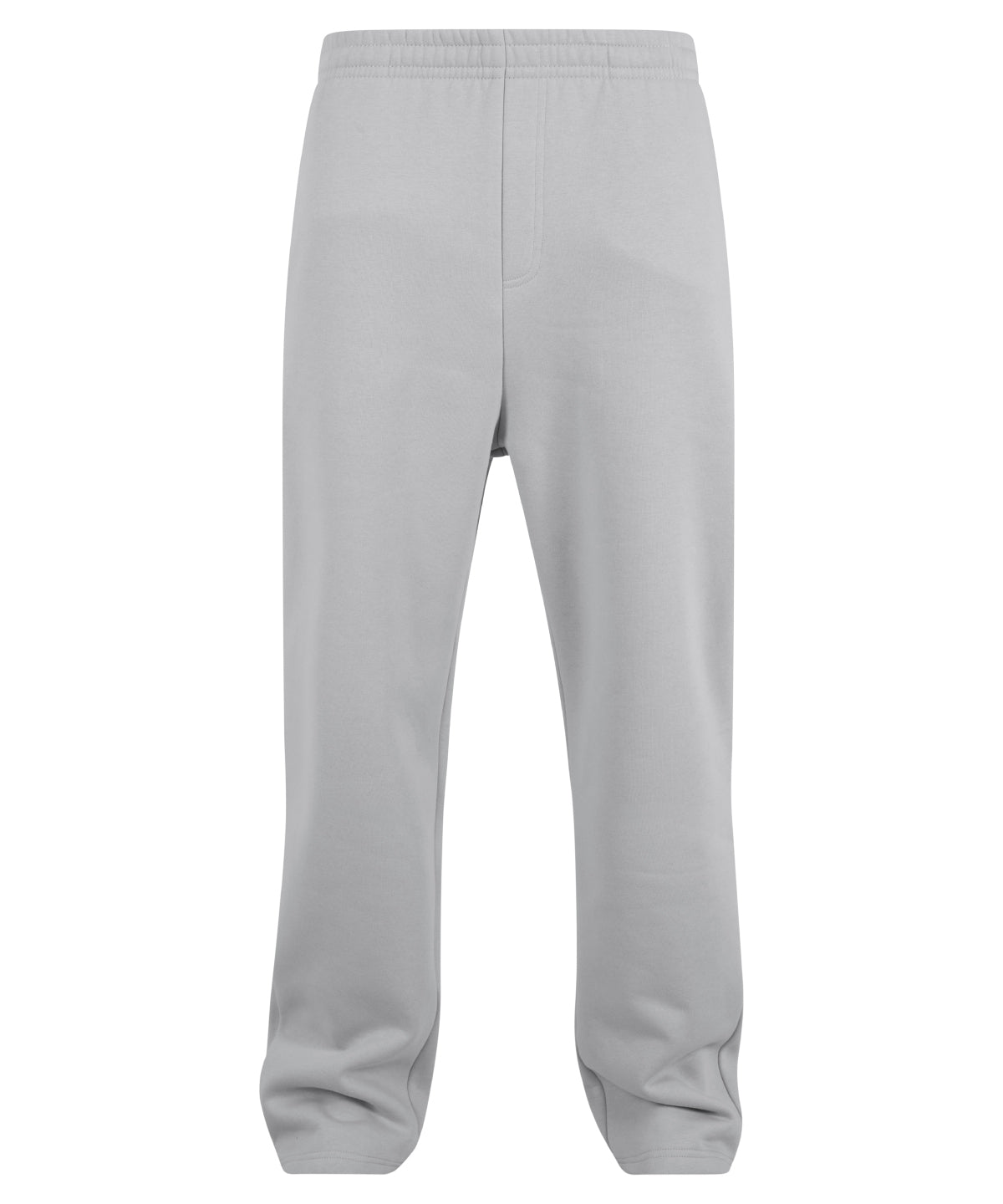 Fluffy Trackpants in Light Asphalt, front view