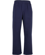 Fluffy Trackpants in Navy, front view