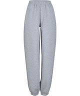 Women’s Fluffy Sweatpants in Heather Grey, front view
